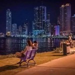 Panama City by night