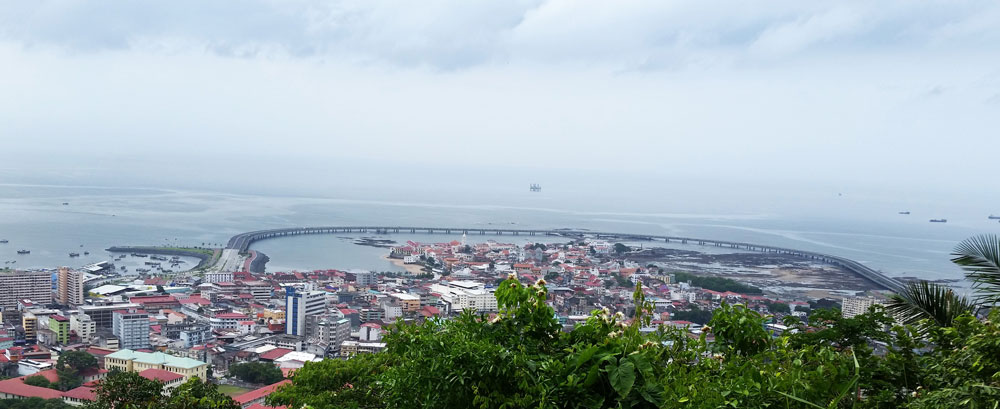 View Of Casco Viejo From Ancon Hill, Spanish Classes In Panama | Learn Spanish Abroad | Spanish Language Immersion Programs