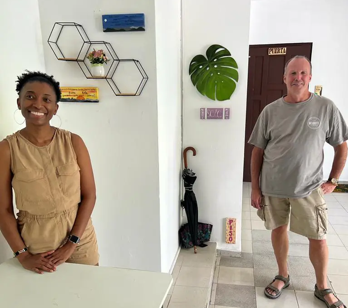 Entrance to student accommodation near the school Entrance To Student Accommodation Near The School, Spanish Classes In Panama | Learn Spanish Abroad | Spanish Language Immersion Programs